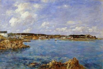 尤金 佈丹 Douarnenez, the Bay, View of Ile Tristan 尤金 佈丹 Douarnenez, the Bay, View of Ile Tristan